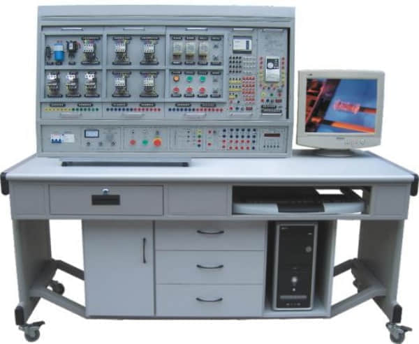 天津渤海職業技術學院-TW-01B型 高性能中級維修電工及技能培訓考核實訓裝置