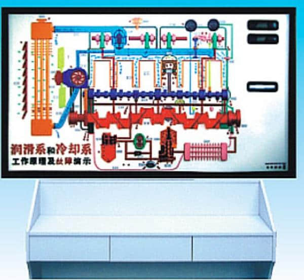 汽車結構及故障演示台