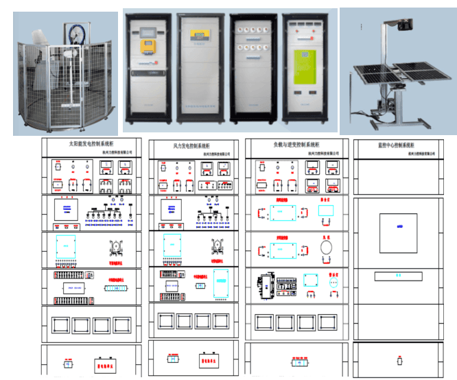 SHZR-2A型 風光互補發電實訓係統