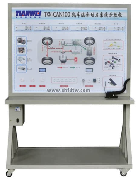 汽車混合動力係統示教板