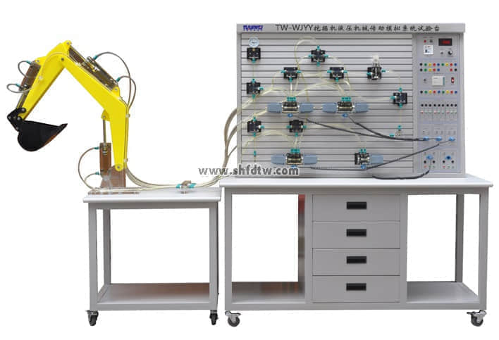 挖掘機液壓機械傳動模擬係統試驗台