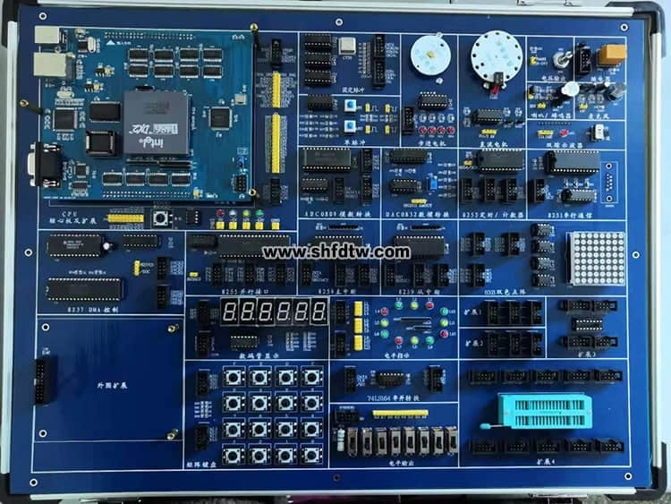 新型微機原理與接口教學係統實驗箱